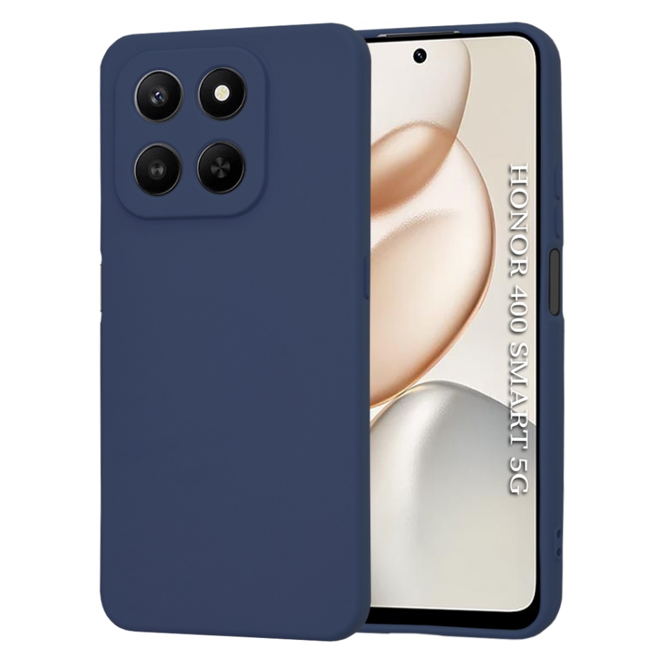 Levně Techsuit - SoftFlex - Honor 400 Smart 5G / 400 Smart 4G / X7d 4G - tmavě modrá