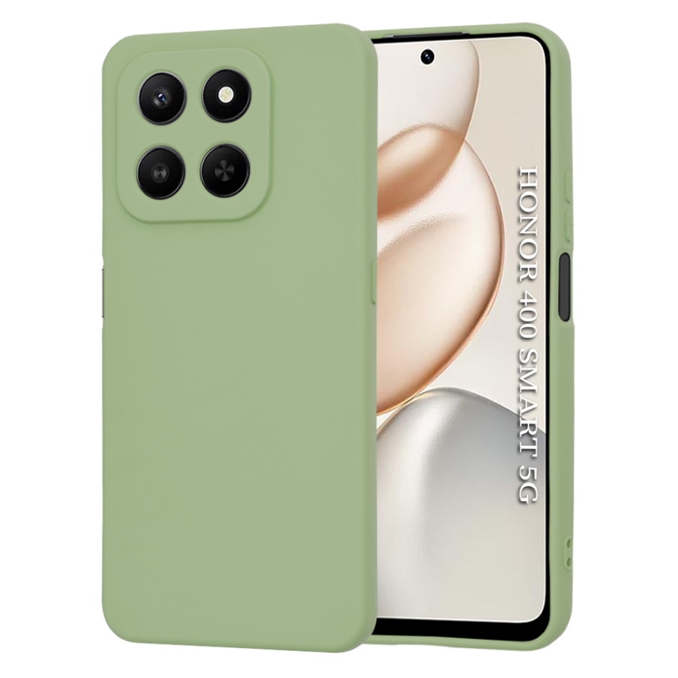 Levně Techsuit - SoftFlex - Honor 400 Smart 5G / 400 Smart 4G / X7d 4G - mátově zelená