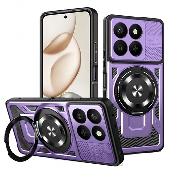 Techsuit - RuggedCam - Honor 400 Smart 5G / 400 Smart 4G / X7d 4G - fialová