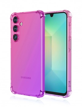 Zadní kryt na Samsung A26 5G Shock duhový růžovo-fialový