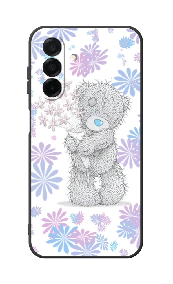 Zadní kryt DARK na Samsung A26 5G Floral Teddy
