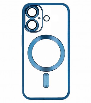 Zadní kryt Metallic MagSafe pro iPhone 17 modrý