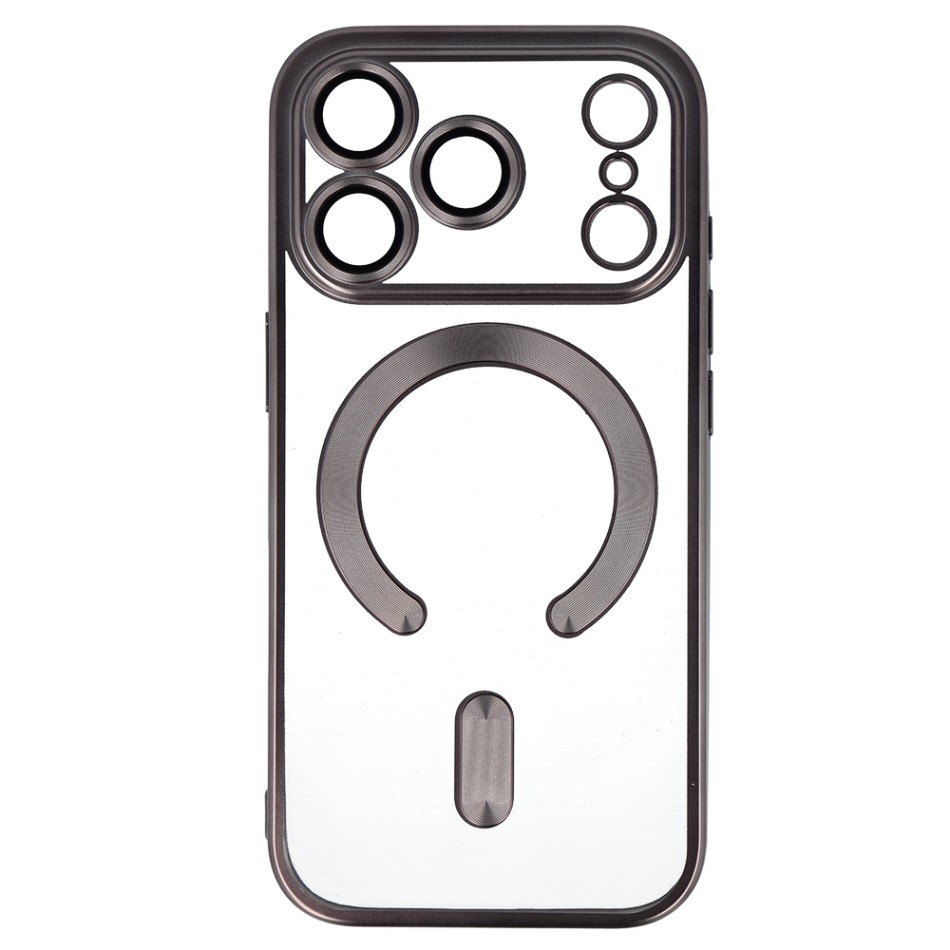 Zadní kryt Metallic MagSafe pro iPhone 17 Pro Max Titanium