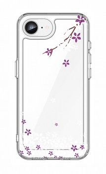 Zadní pevný kryt Image na iPhone 16e Květy sakury