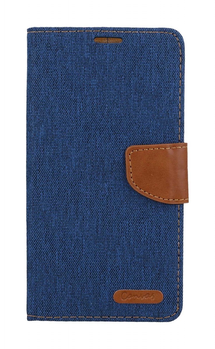 Levně Pouzdro Canvas Samsung A34 knížkové modré tmavé 108426 (kryt neboli obal na mobil Samsung A34)