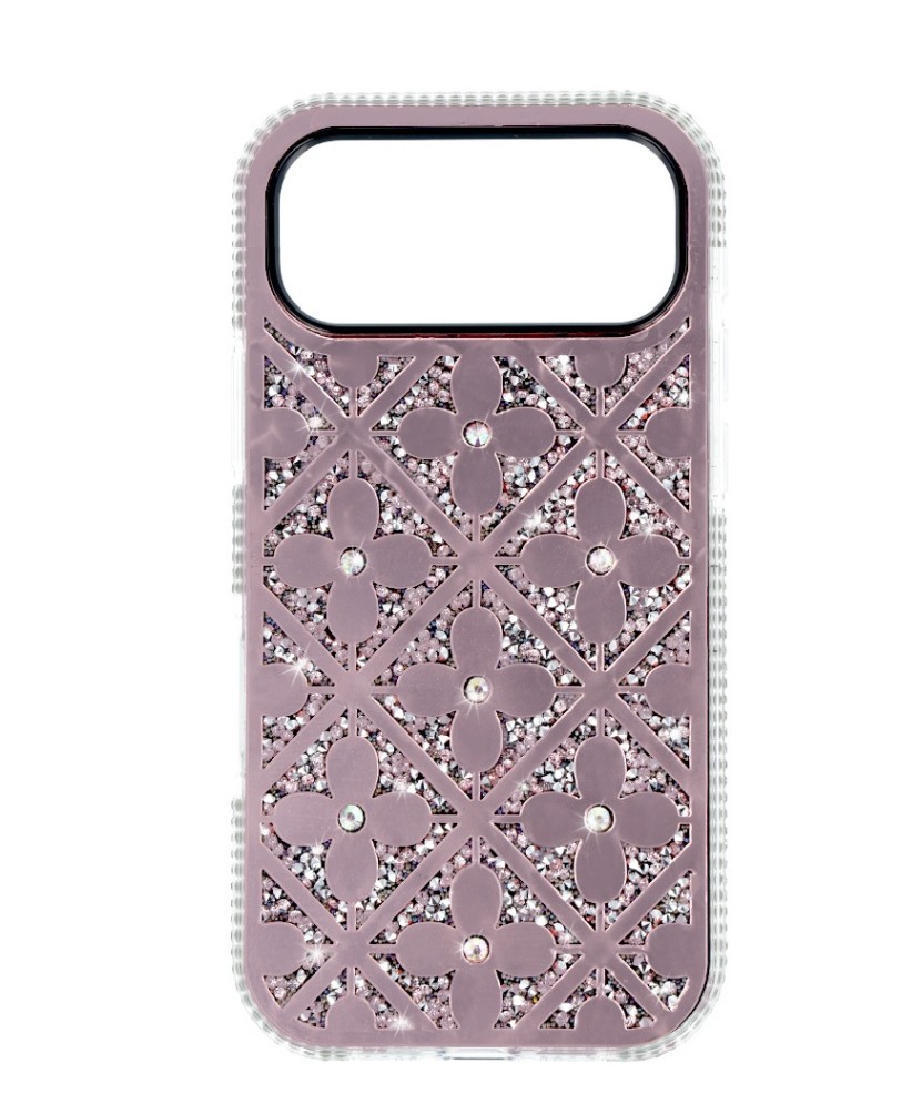Zadní kryt Flower pro iPhone Air růžový