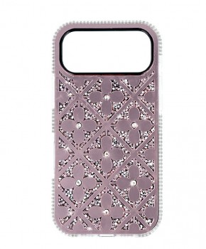 Zadní kryt Flower pro iPhone Air růžový