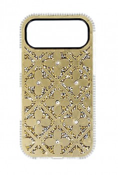 Zadní kryt Flower pro iPhone Air zlatý
