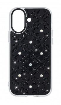 Zadní kryt Flower pro iPhone 17 černý