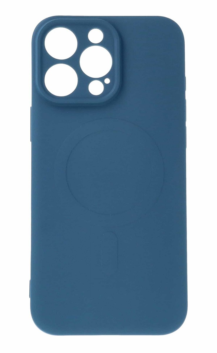 Zadní kryt na iPhone 16 Pro Max s MagSafe modrý