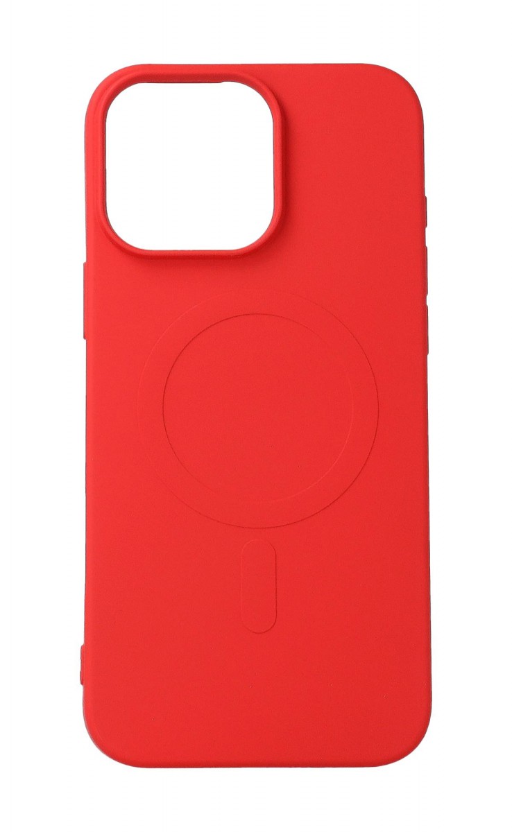 Levně Kryt TopQ iPhone 16 Pro Max s MagSafe červený 128499 (pouzdro neboli obal na mobil iPhone 16 Pro Max)