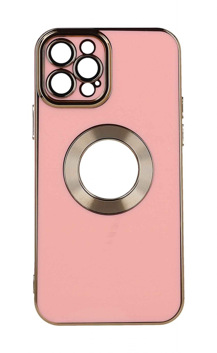 Levně Kryt TopQ iPhone 12 Pro Beauty růžový 98559 (pouzdro neboli obal na mobil iPhone 12 Pro)
