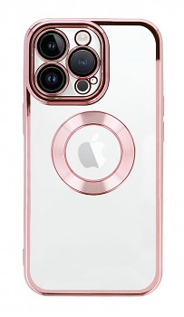 Zadní kryt na iPhone 13 Pro Beauty Clear růžový