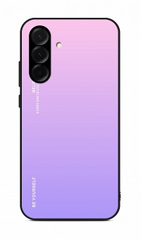 Zadní pevný kryt LUXURY na Samsung A36 duhový růžový
