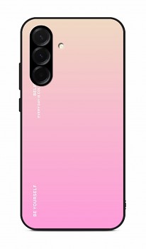 Zadní pevný kryt LUXURY na Samsung A36 duhový meruňkový