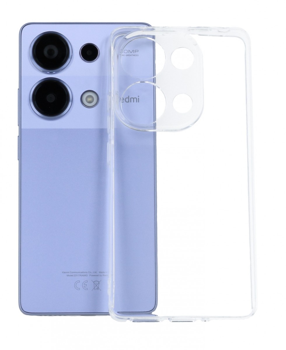 Levně Kryt TopQ Xiaomi Redmi Note 13 Pro 2 mm průhledný 118623 (pouzdro neboli obal na mobil Xiaomi Redmi Note 13 Pro)
