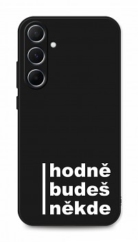 Zadní kryt DARK na Samsung A15 Hodně budeš někde