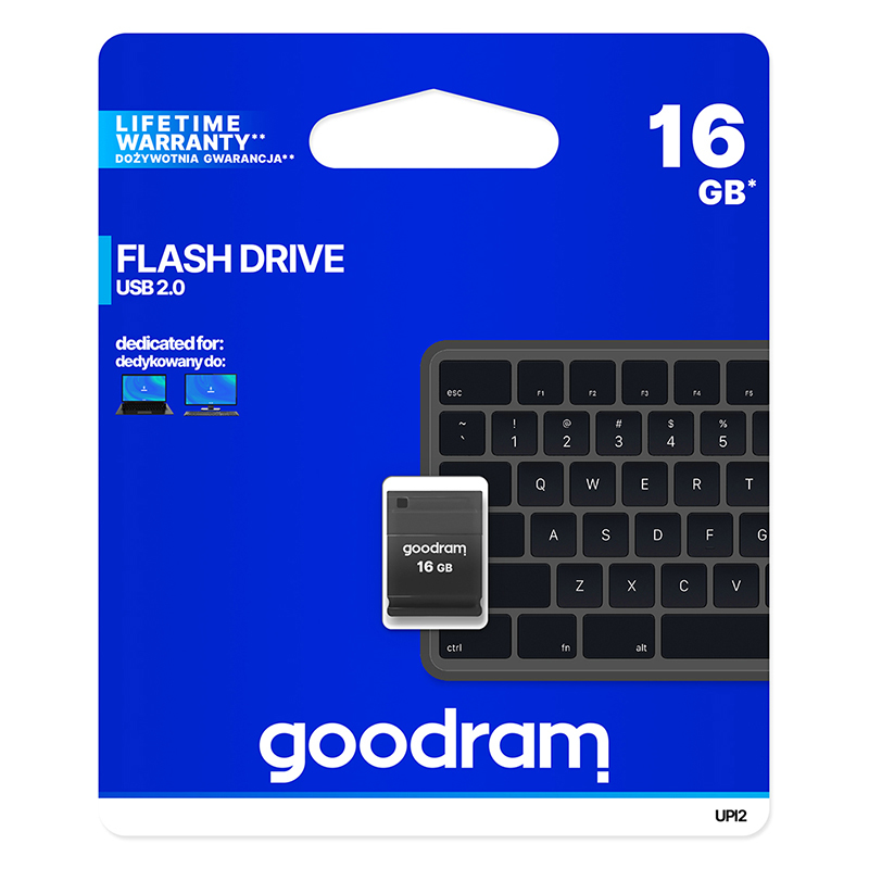 Levně Flash disk GOODRAM UPI2 16GB černý