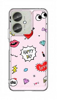Zadní pevný kryt Image na Xiaomi Redmi 13C Happy Day