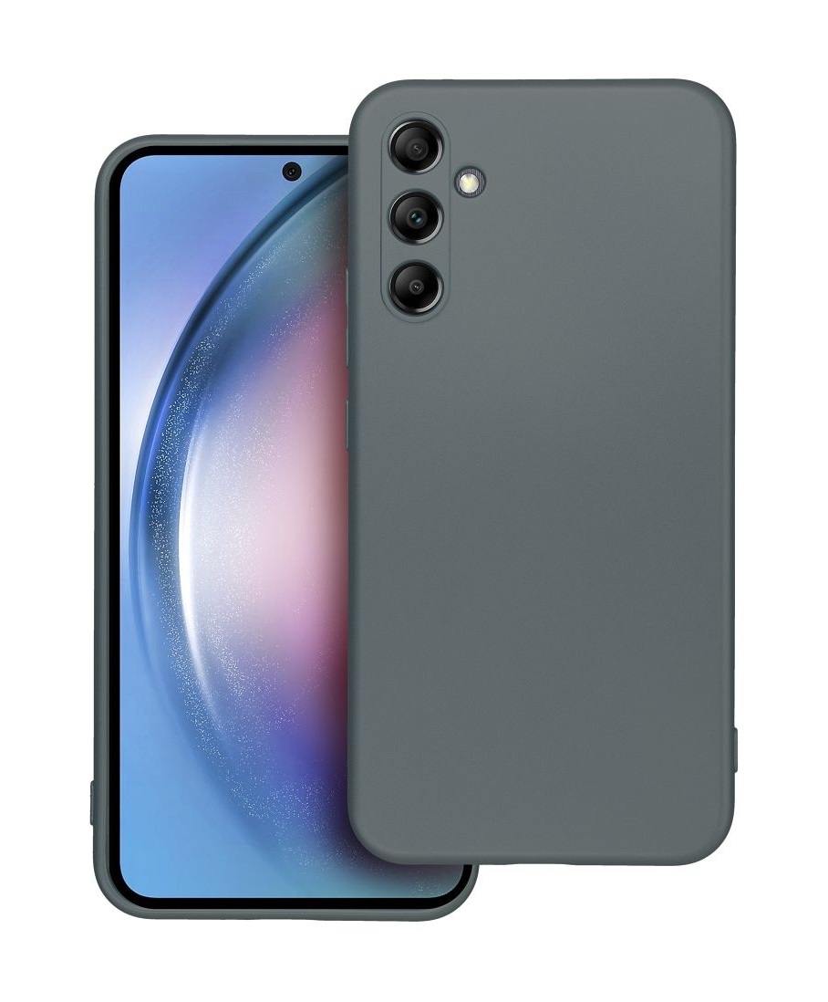 Levně Kryt TopQ Metallic Samsung A34 šedý 108760 (pouzdro neboli obal na mobil Samsung A34)