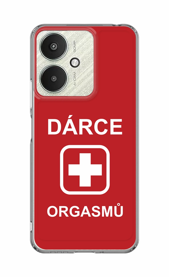 Zadní pevný kryt Image na Xiaomi Redmi 13C Dárce