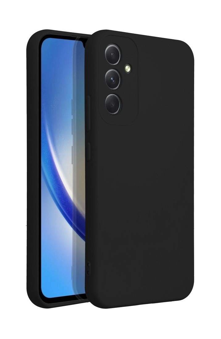 Levně Kryt TopQ Essential Samsung A34 černý 108780 (pouzdro neboli obal na mobil Samsung A34)