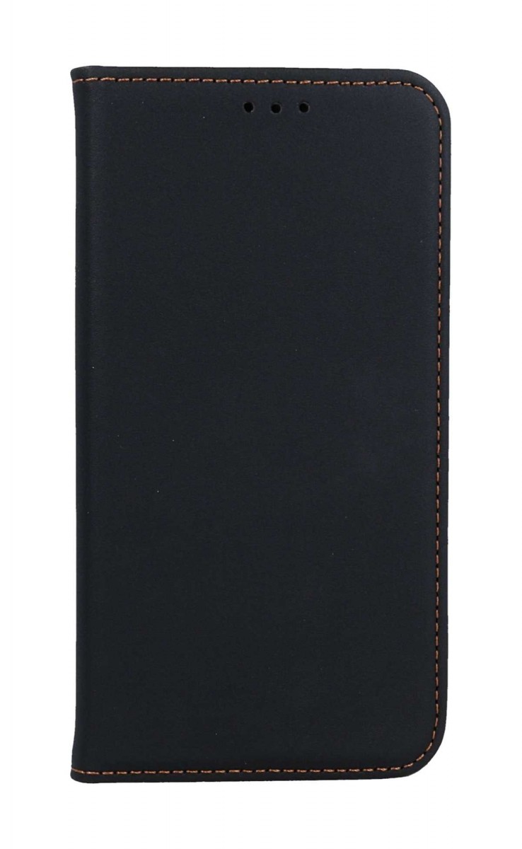 Levně Pouzdro TopQ Leather SMART PRO iPhone 14 Pro knížkové černé 108790 (kryt neboli obal na iPhone 14 Pro)