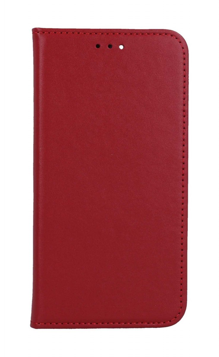 Knížkové pouzdro Leather SMART PRO na iPhone 14 Pro červené