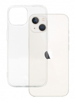 Zadní kryt Ultra Clear na iPhone 15 průhledný