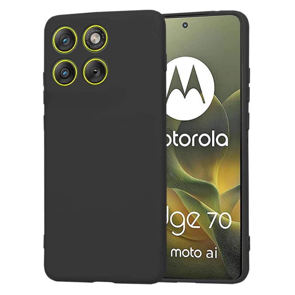 Levně Techsuit - SoftFlex - Motorola Edge 70 - černá