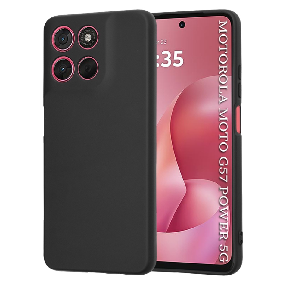 Levně Techsuit - SoftFlex - Motorola Moto G57 Power / G67 Power - černá