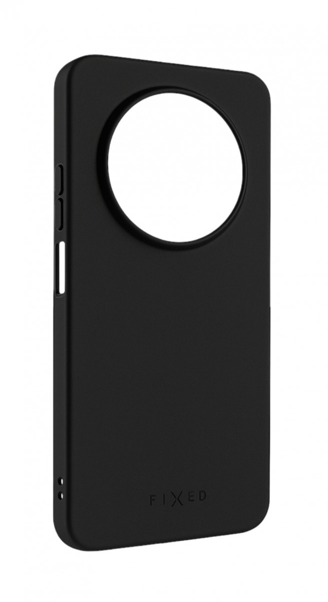 Levně Zadní pogumovaný kryt FIXED Story pro Xiaomi Redmi 14C, černý