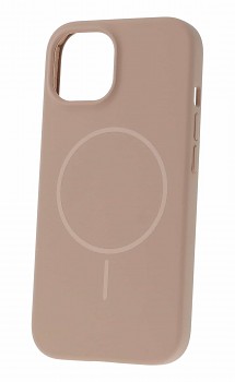 Zadní kryt Magsafe Slim Silicone pro iPhone 13 brown