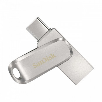 Flash disk SanDisk Ultra Dual Drive GO USB-C USB 3.1 64GB stříbrný