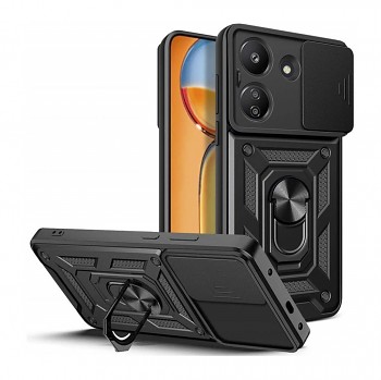 Ultra odolný zadní kryt Armor Lens na Xiaomi Redmi 13C černý