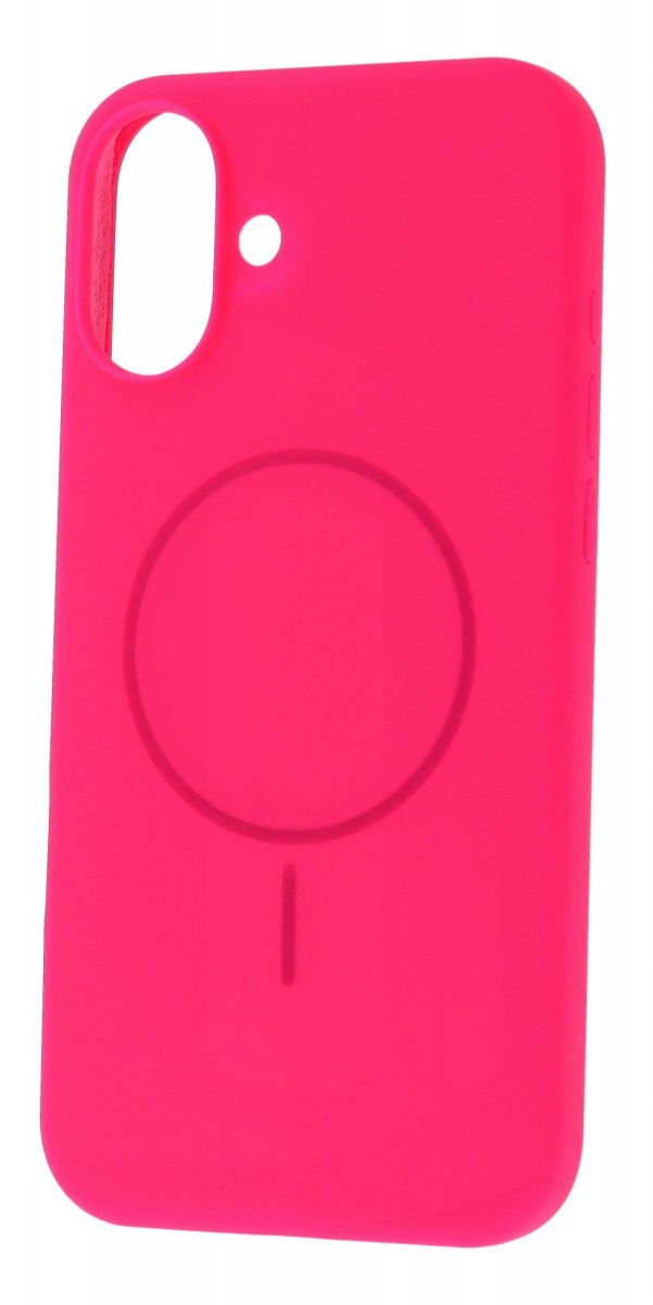 Zadní kryt Magsafe Slim Silicone pro iPhone 16 pink