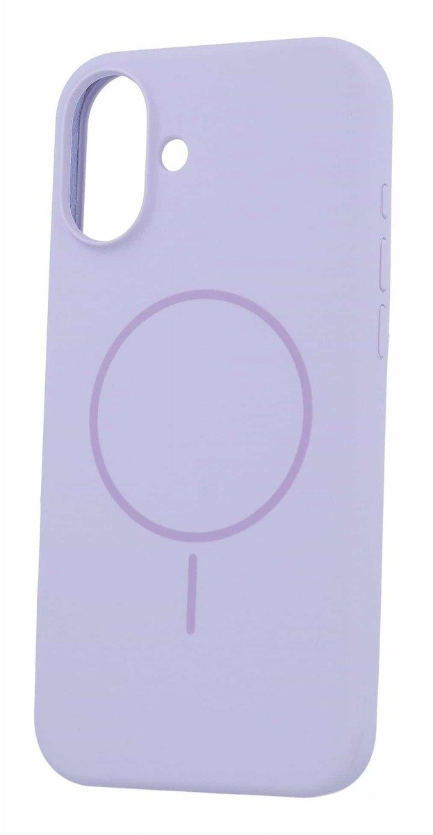 Zadní kryt Magsafe Slim Silicone pro iPhone 16 Plus purple