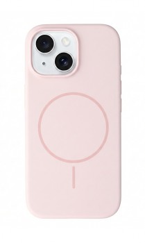 Zadní kryt Magsafe Slim Silicone pro iPhone 15 light pink