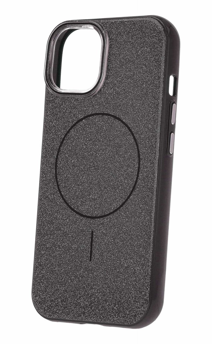 Zadní kryt Magsafe Slim Shiny pro iPhone 13 black