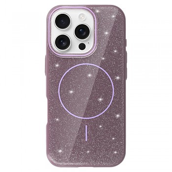 Zadní kryt Magsafe Slim Shiny pro iPhone 13 Pro purple