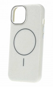 Zadní kryt Magsafe Slim Shiny pro iPhone 14 silver