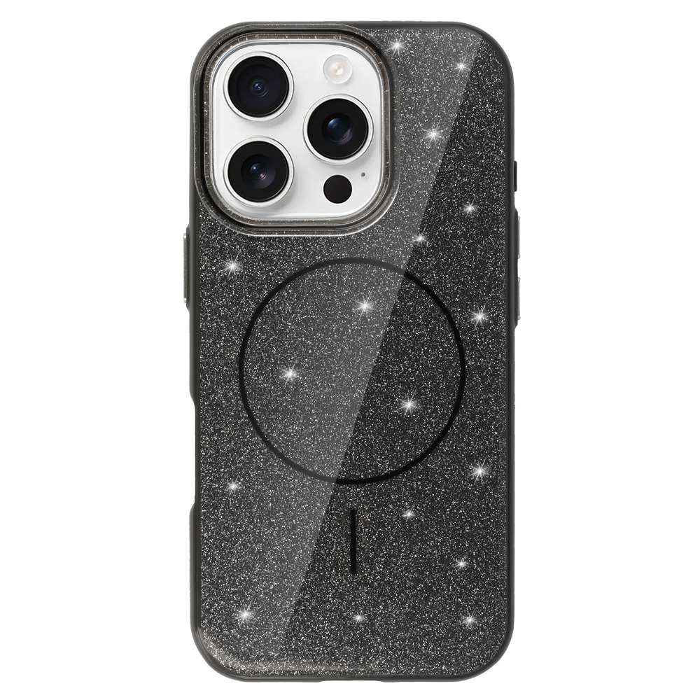 Zadní kryt Magsafe Slim Shiny pro iPhone 15 Pro black