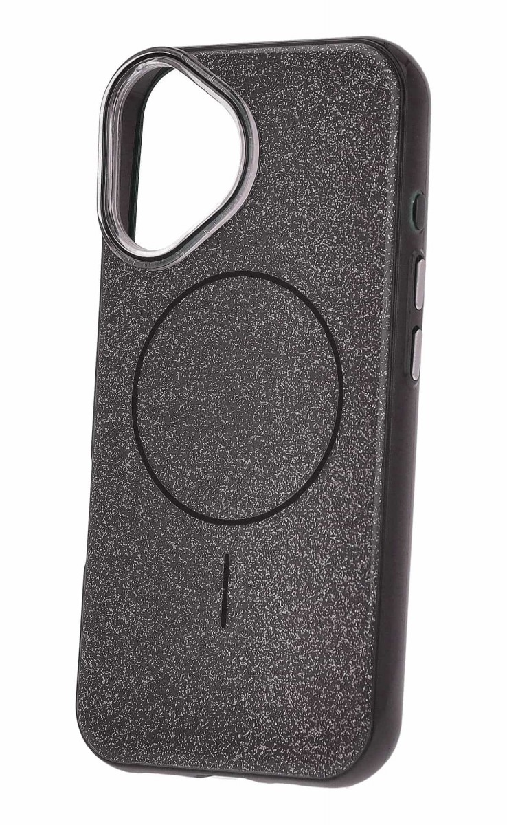 Zadní kryt Magsafe Slim Shiny pro iPhone 16 black