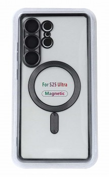Zadní kryt Metallic Magsafe pro Samsung Galaxy S25 Ultra Black