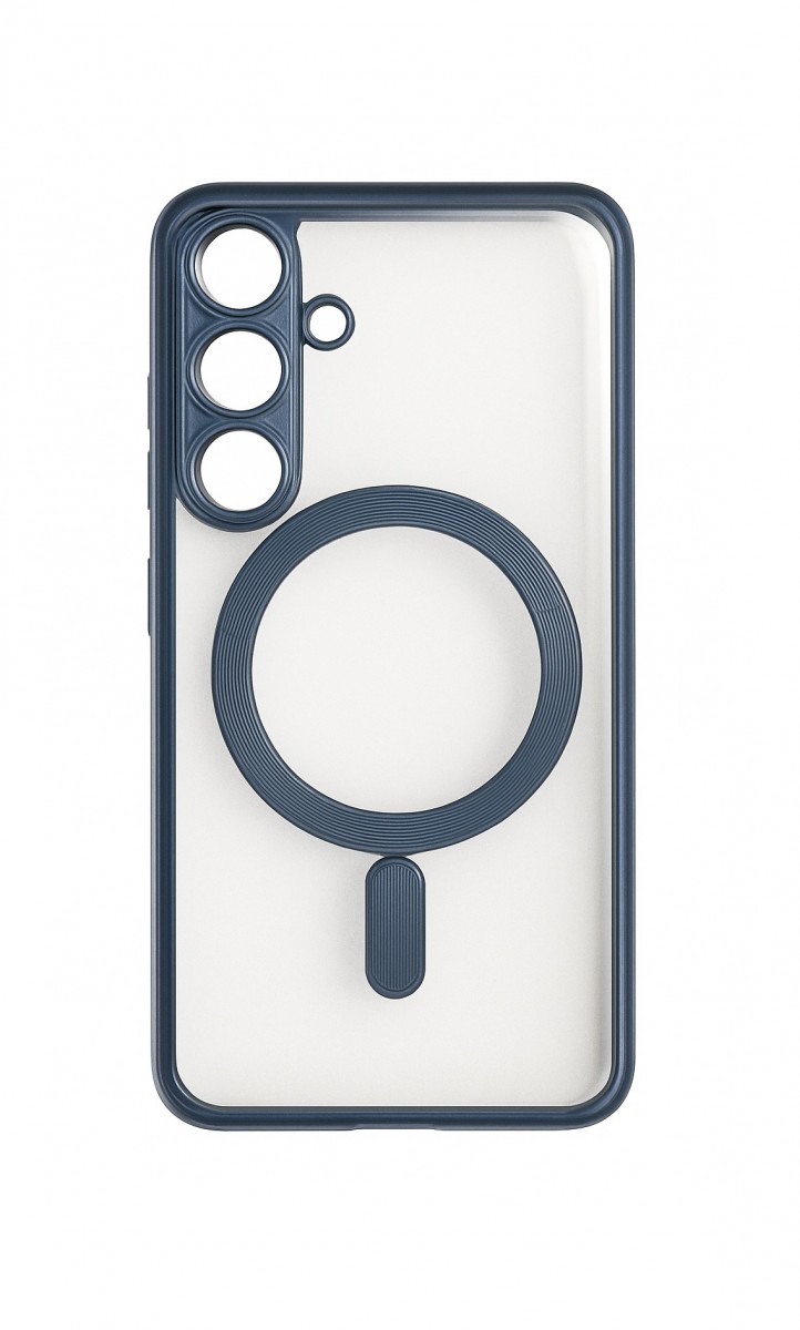 Levně Zadní kryt Metallic Magsafe pro Samsung Galaxy S25 Blue
