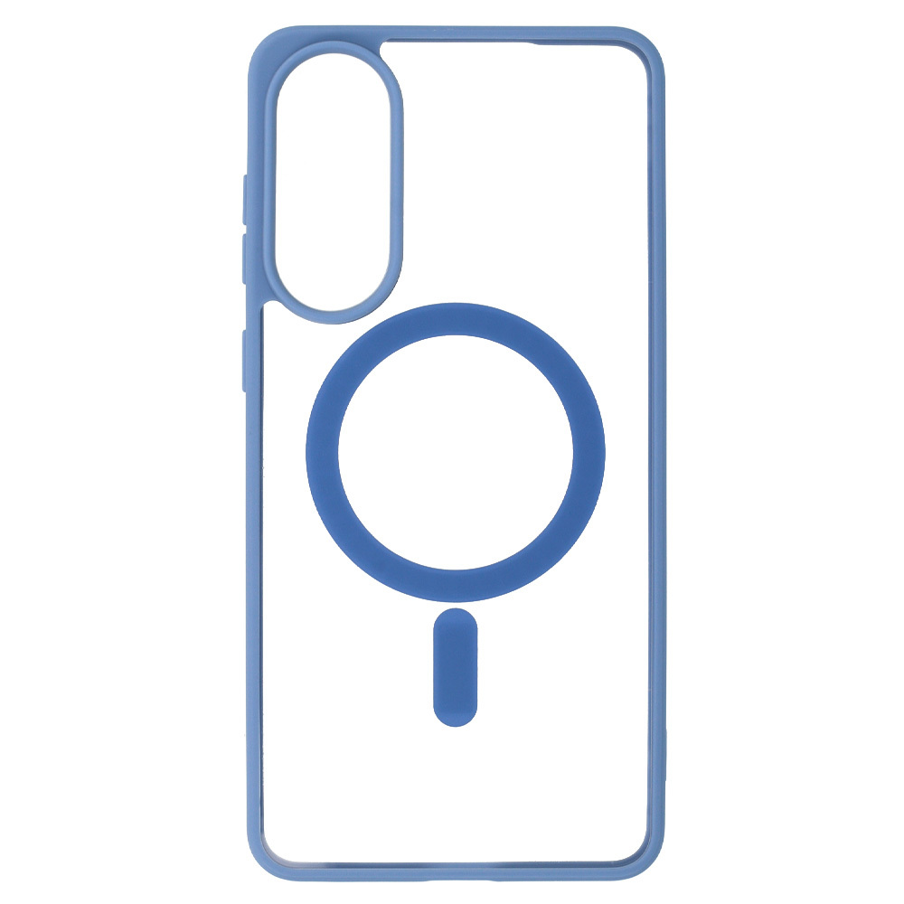 Zadní kryt Acrylic Color Magsafe pro Samsung Galaxy S25 Edge light blue