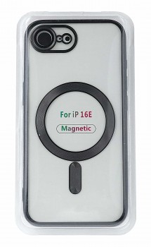 Zadní kryt Metallic Magsafe pro iPhone 16e Black