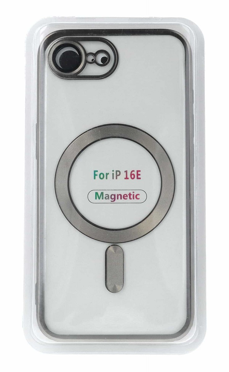 Zadní kryt Metallic Magsafe pro iPhone 16e Titanium