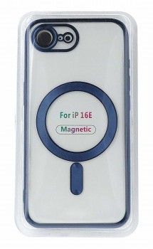Zadní kryt Metallic Magsafe pro iPhone 16e Blue