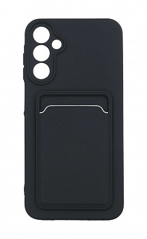 Zadní kryt Card Case na Samsung A15 černý 